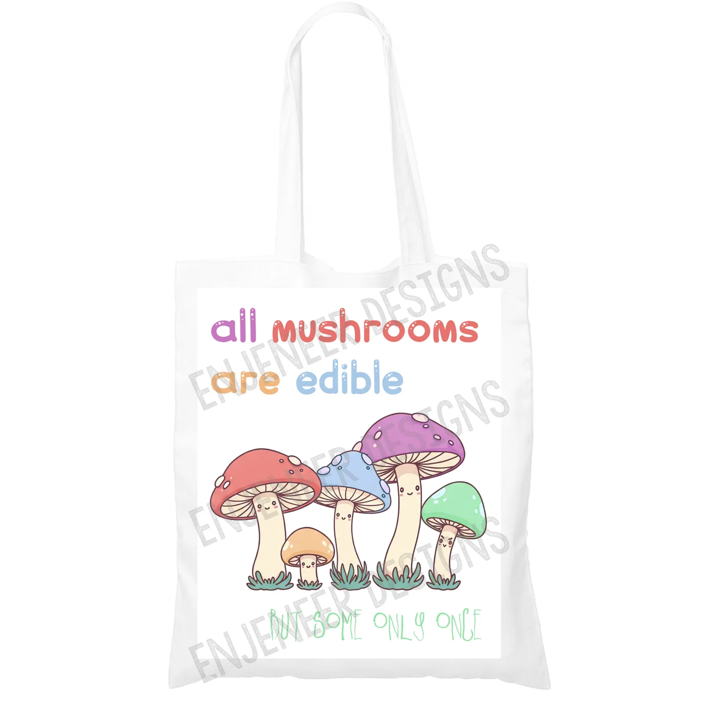 Tote Bag, Mushrooms